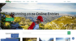 Desktop Screenshot of entries.trailrunning.co.za